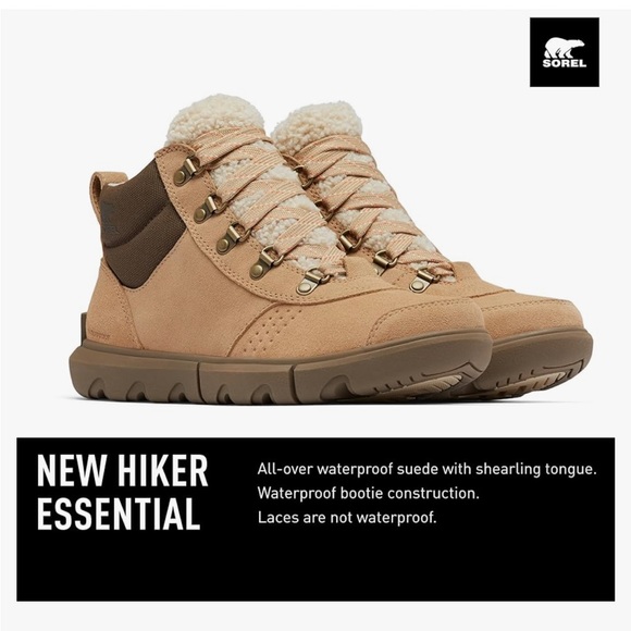 Sorel Explorer Next Hiker WP in Canoe/Wet Sand NWT - Picture 5 of 11